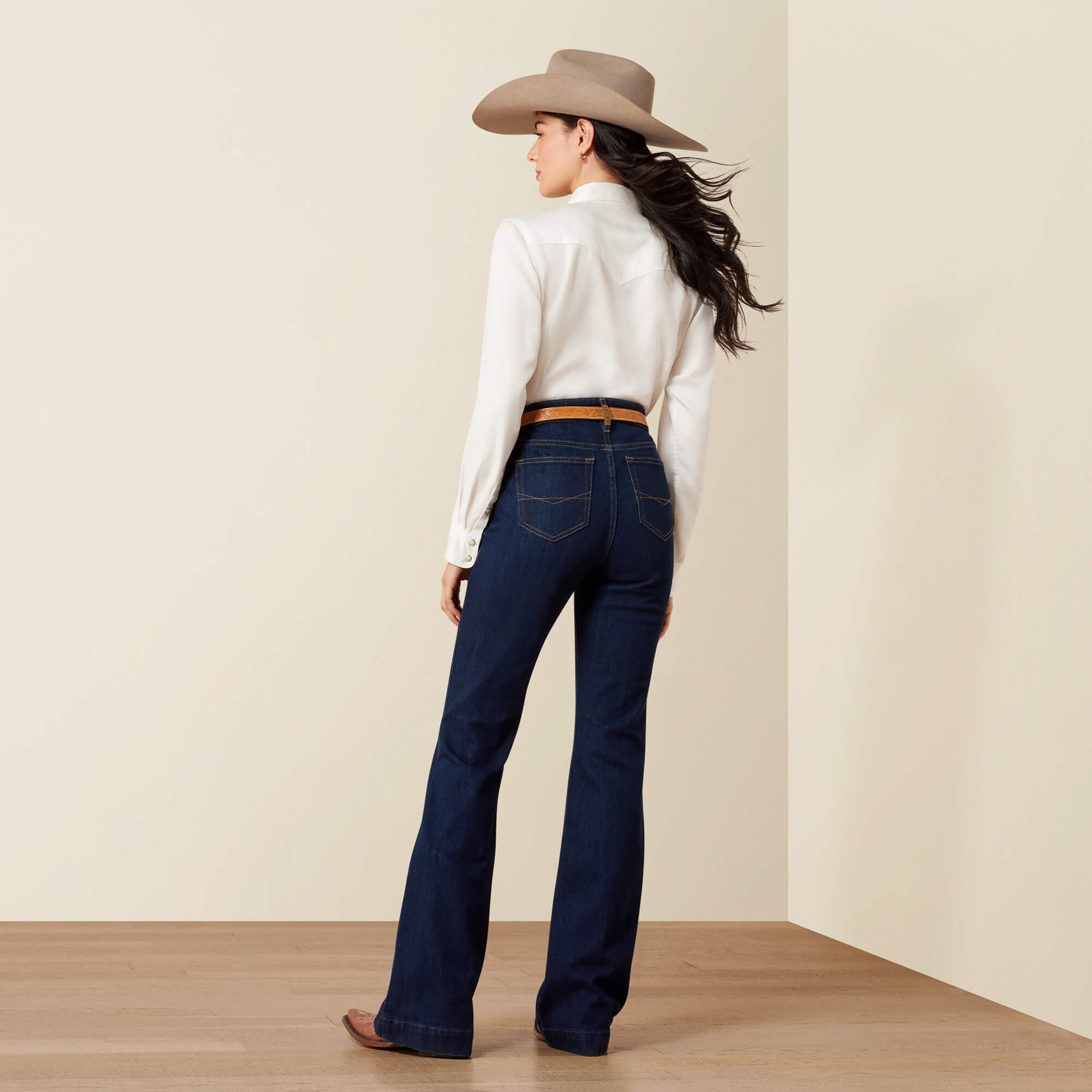 High Rise Tex Slim Trouser Jeans