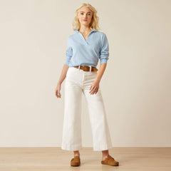 Ultra High Rise Countryside Wide Leg Crop Jeans
