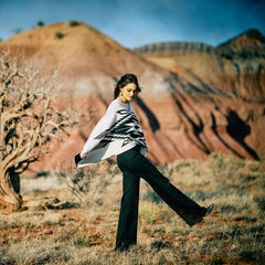 Trouser Mid Rise Forever Wide Leg Pant