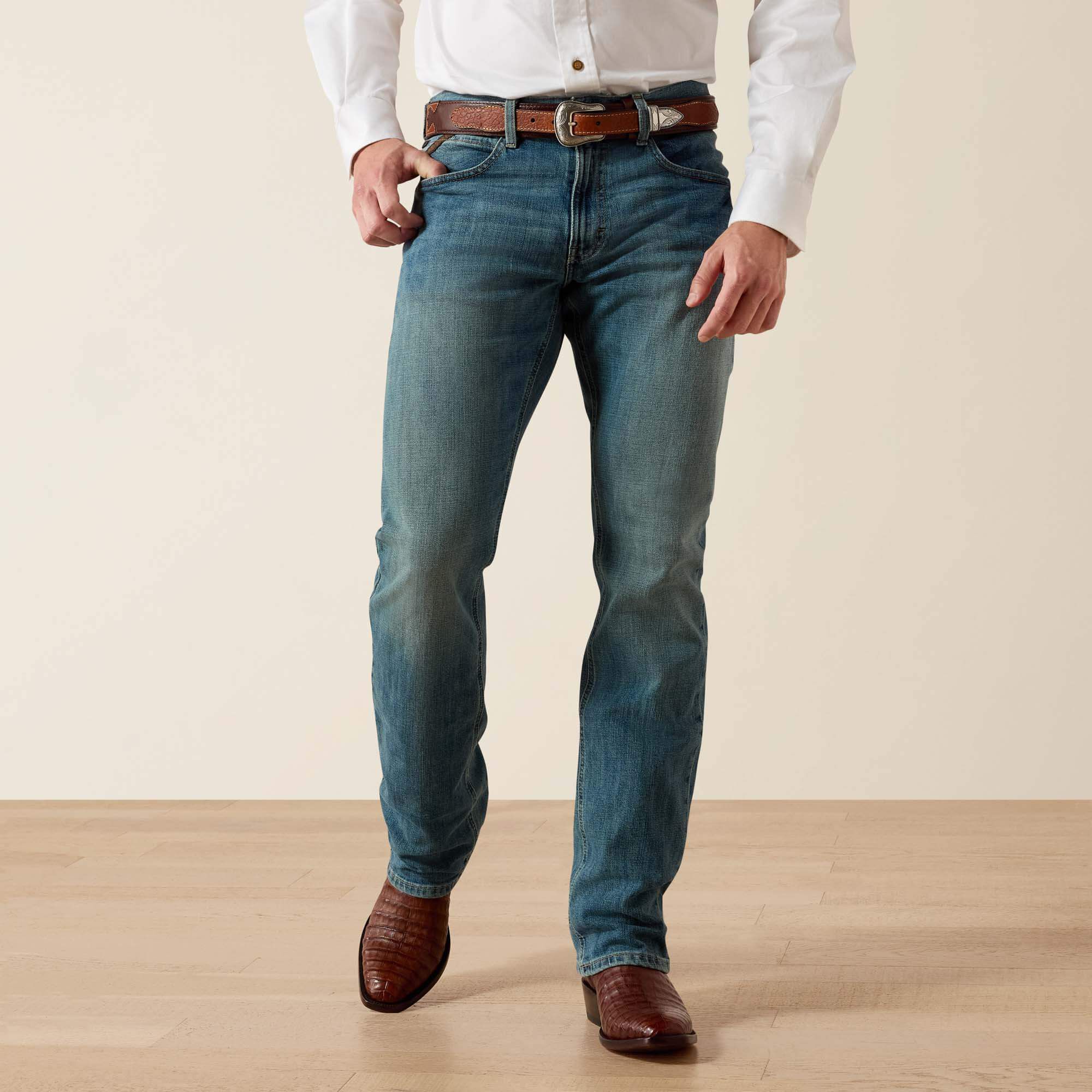 M4 Low Rise Stretch Legacy Stackable Straight Leg Jean