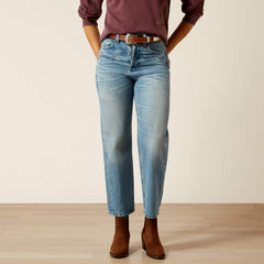 Ultra High Rise Cheyenne Yoke Tomboy Straight Leg Jean