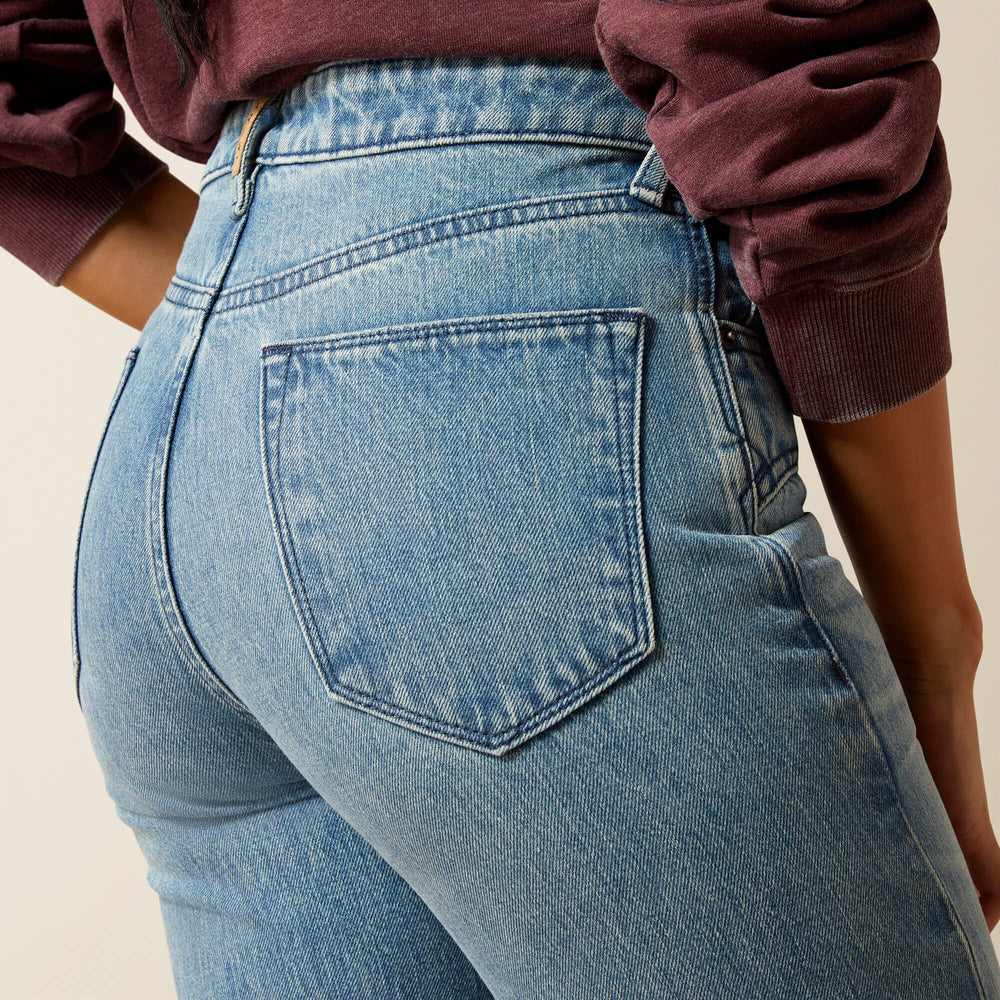 Ultra High Rise Cheyenne Yoke Tomboy Straight Leg Jean