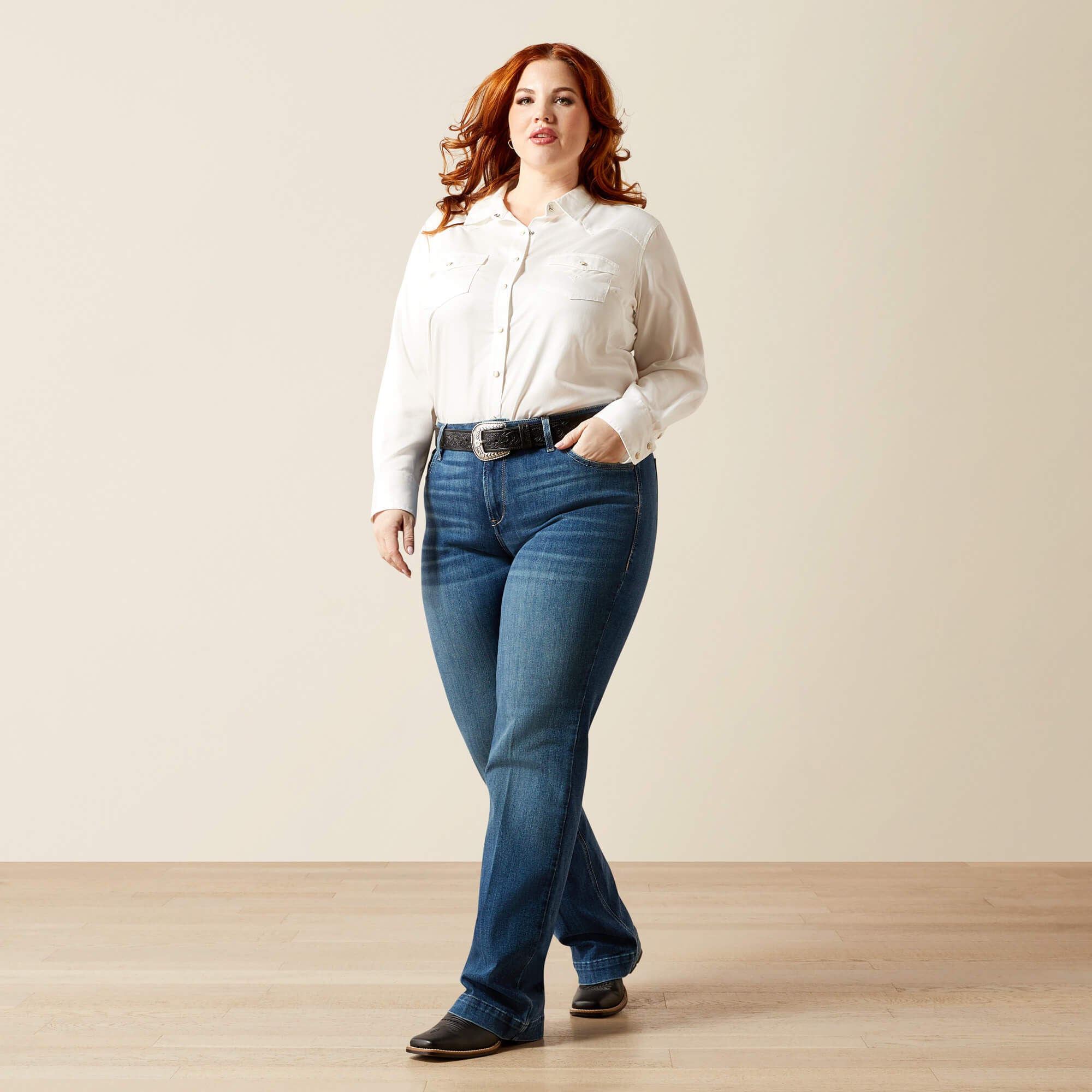 Perfect Rise Leslie Slim Trouser Jeans