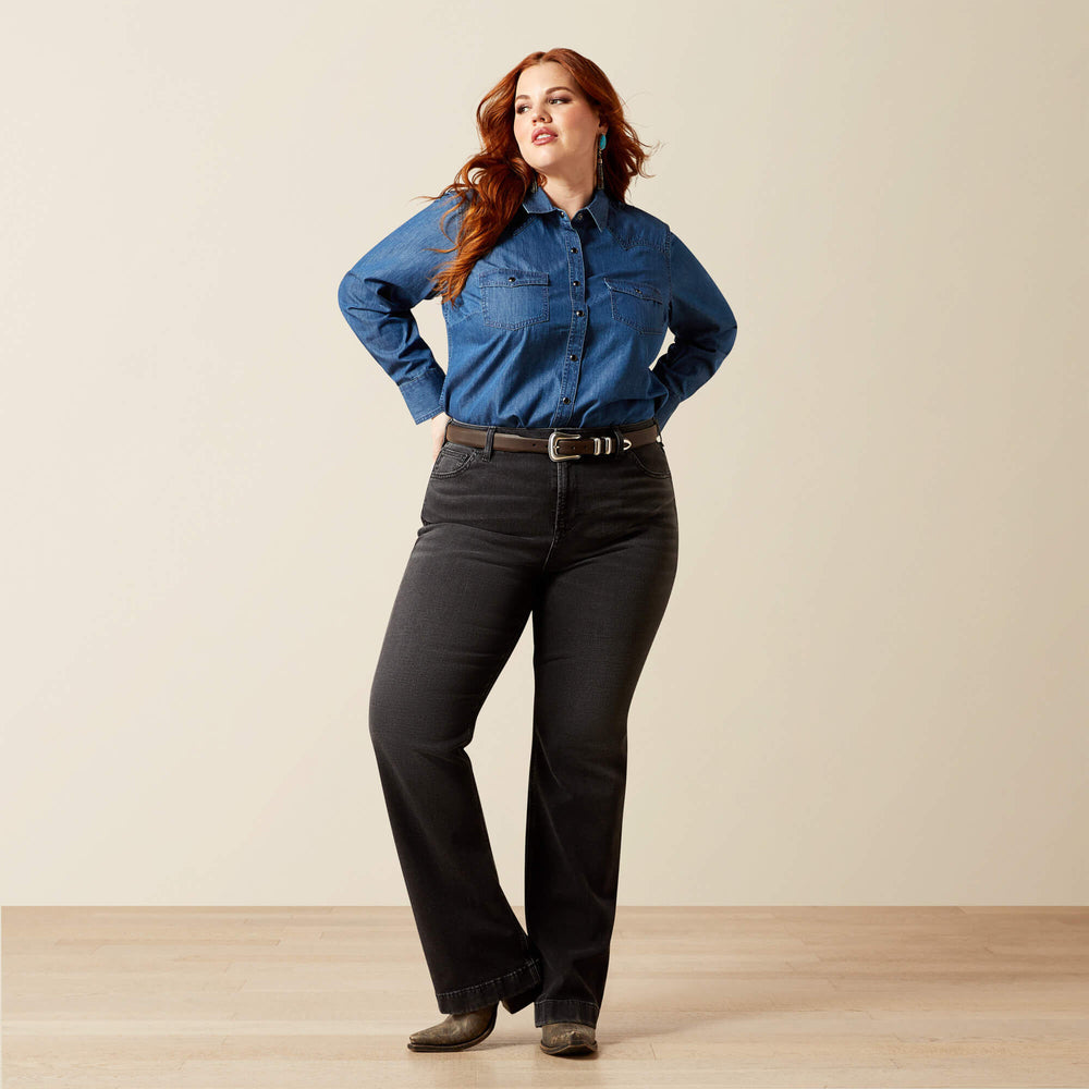 Leilani High Rise Trouser Jeans